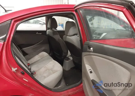 2014 Hyundai Accent Gls from USA, damaged, VIN KMHCT4AE1EU614640